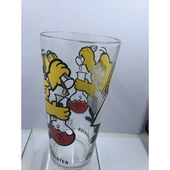 Simon Bar Sinister Cartoon Glass Pepsi Collector Series Vintage. Please Read - Picture 3 of 16